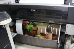 Процесс печати на холсте Epson Satin Canvas